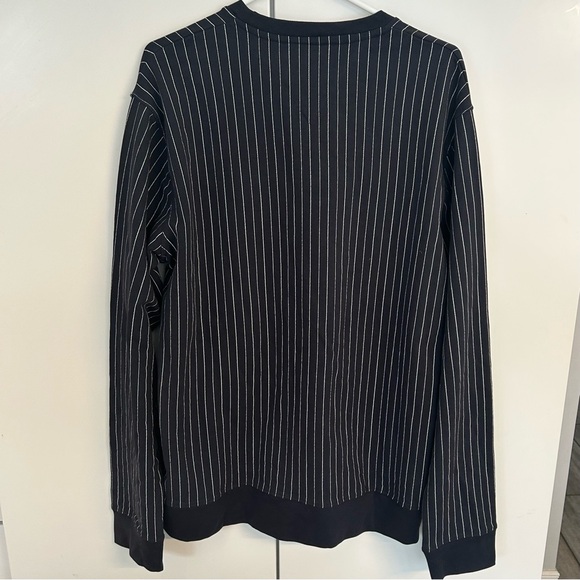 Whoopie Loopie Mens Navy and White Crewneck Sweatshirt, Size XL - Picture 4 of 9